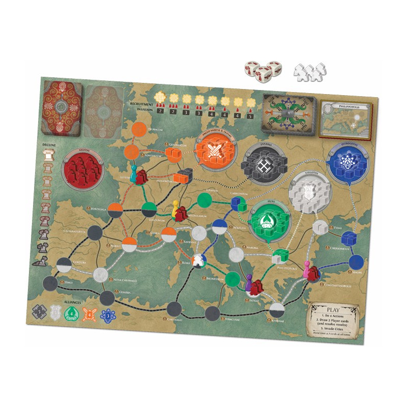 Pandemic La Caída De Roma | Juegos de Mesa | Gameria