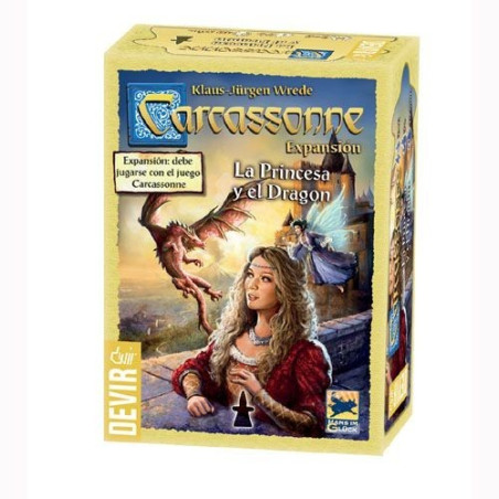 Carcassonne La Princesa Y El Dragón
