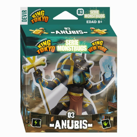 King Of Toyko/New York Serie Monstruos Anubis