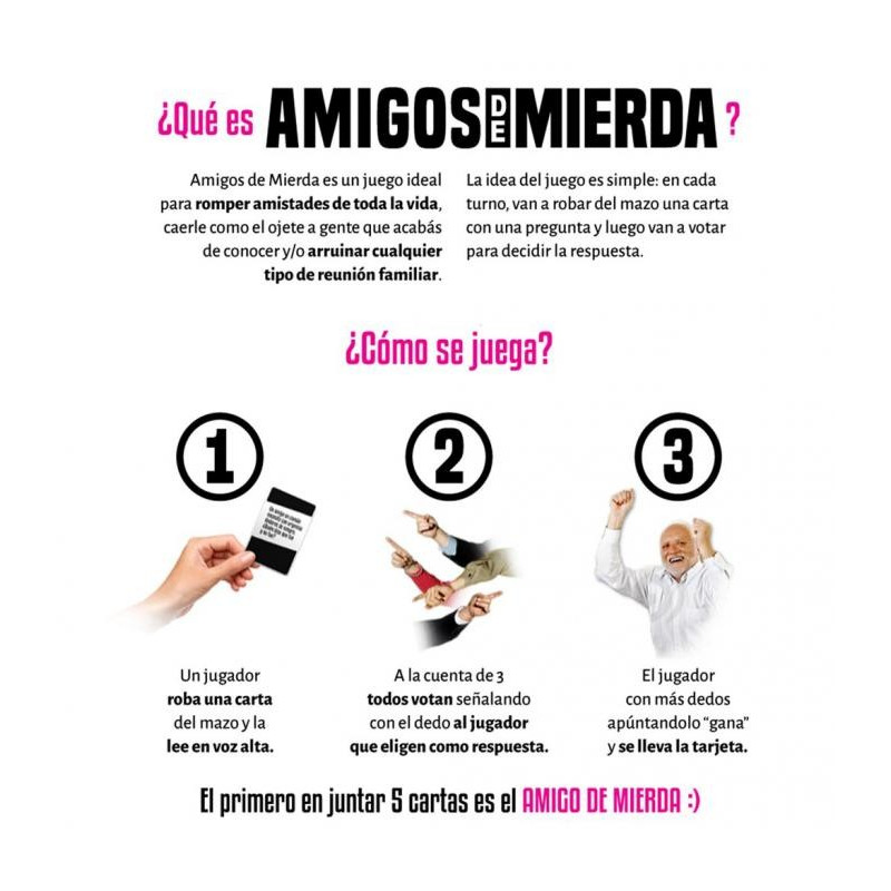 Amigos De Mierda | Juegos de Mesa | Gameria