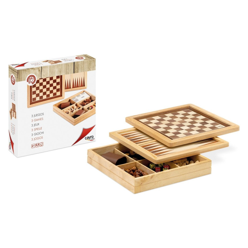 Ajedrez Damas Y Backgammon | Juegos de Mesa | Gameria
