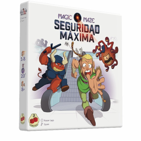 Magic Maze Expansión Seguridad Máxima