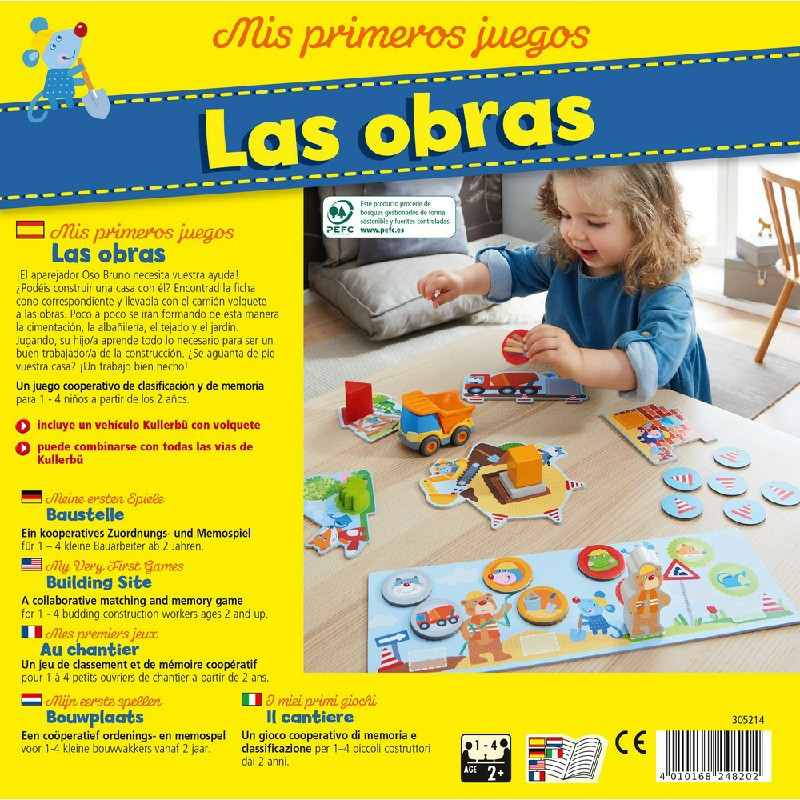 Mis Primeros Juegos Las Obras | Juegos de Mesa | Gameria