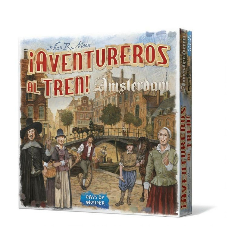 ¡Aventureros Al Tren! Ámsterdam | Juegos de Mesa | Gameria