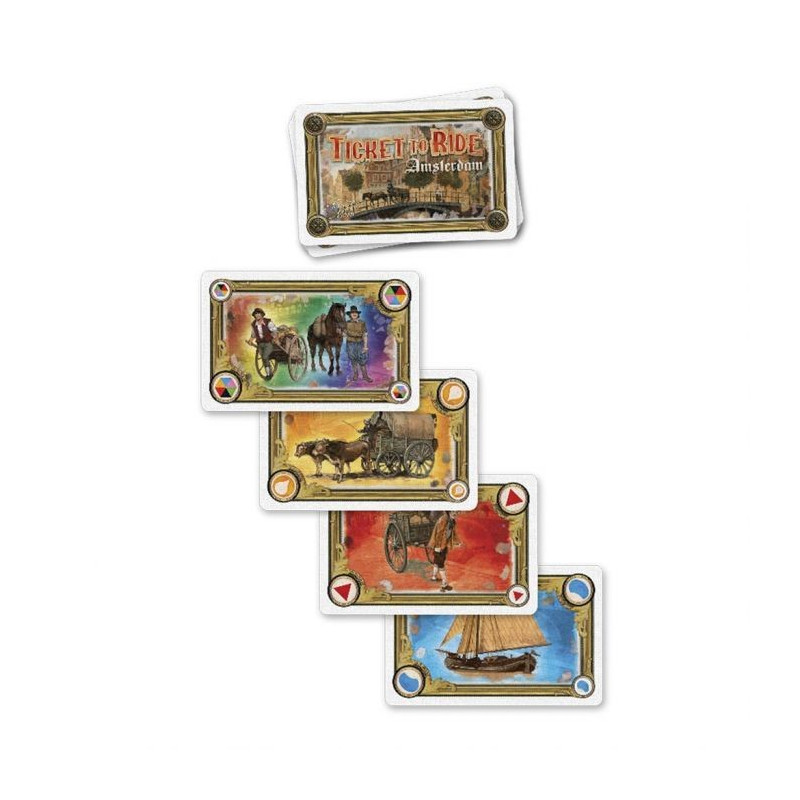 ¡Aventureros Al Tren! Ámsterdam | Juegos de Mesa | Gameria