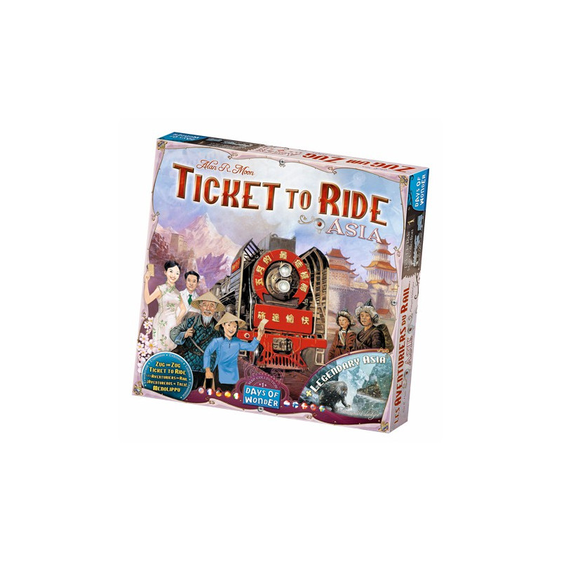 ¡Aventureros Al Tren! Asia | Juegos de Mesa | Gameria