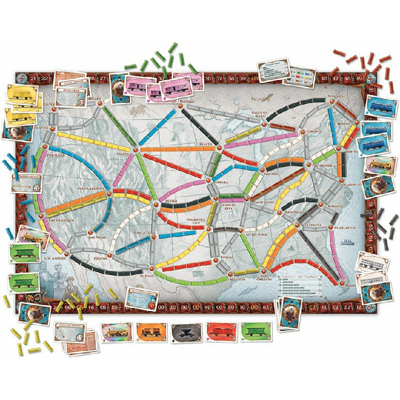 ¡Aventureros Al Tren! | Juegos de Mesa | Gameria