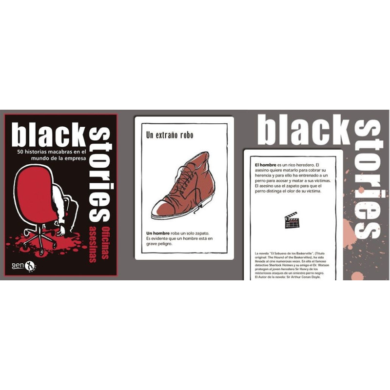 Black Stories Oficinas Asesinas | Juegos de Mesa | Gameria