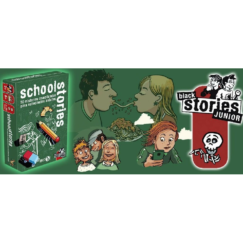 Black Stories School Stories | Juegos de Mesa | Gameria