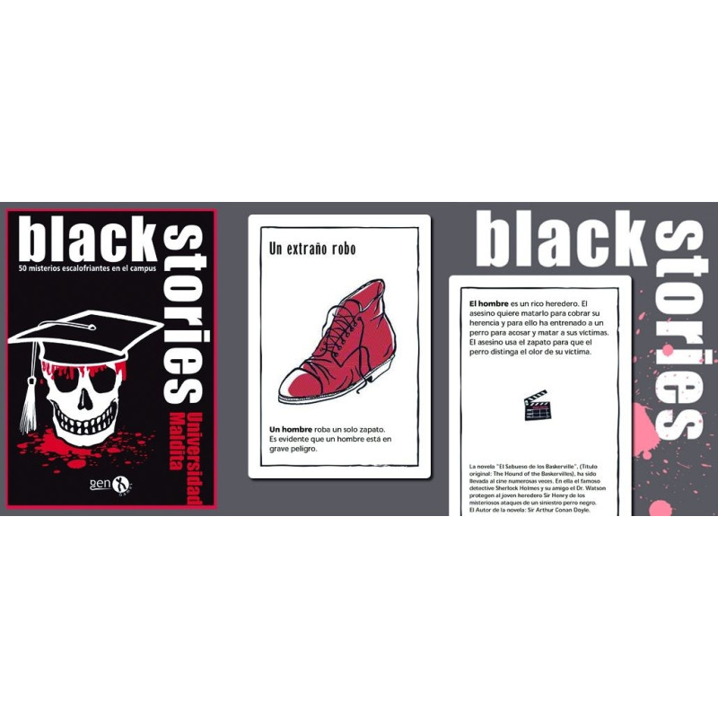Black Stories Universidad Maldita | Juegos de Mesa | Gameria