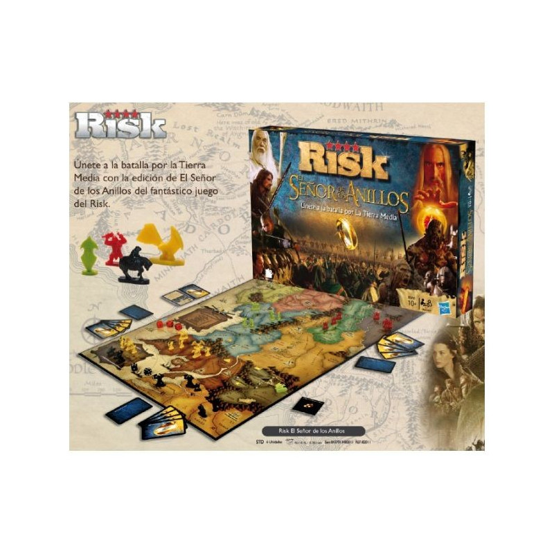 Risk El Señor De Los Anillos | Juegos de Mesa | Gameria