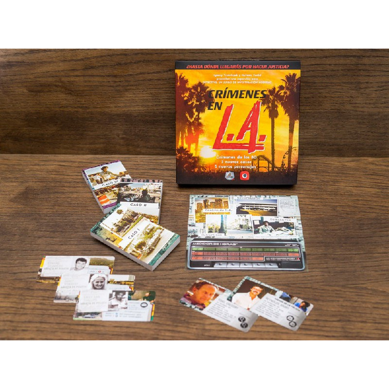 Detective Crimenes En L.A. | Juegos de Mesa | Gameria