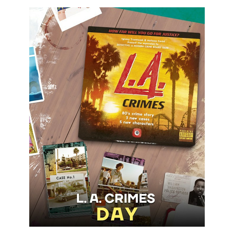 Detective Crimenes En L.A. | Juegos de Mesa | Gameria