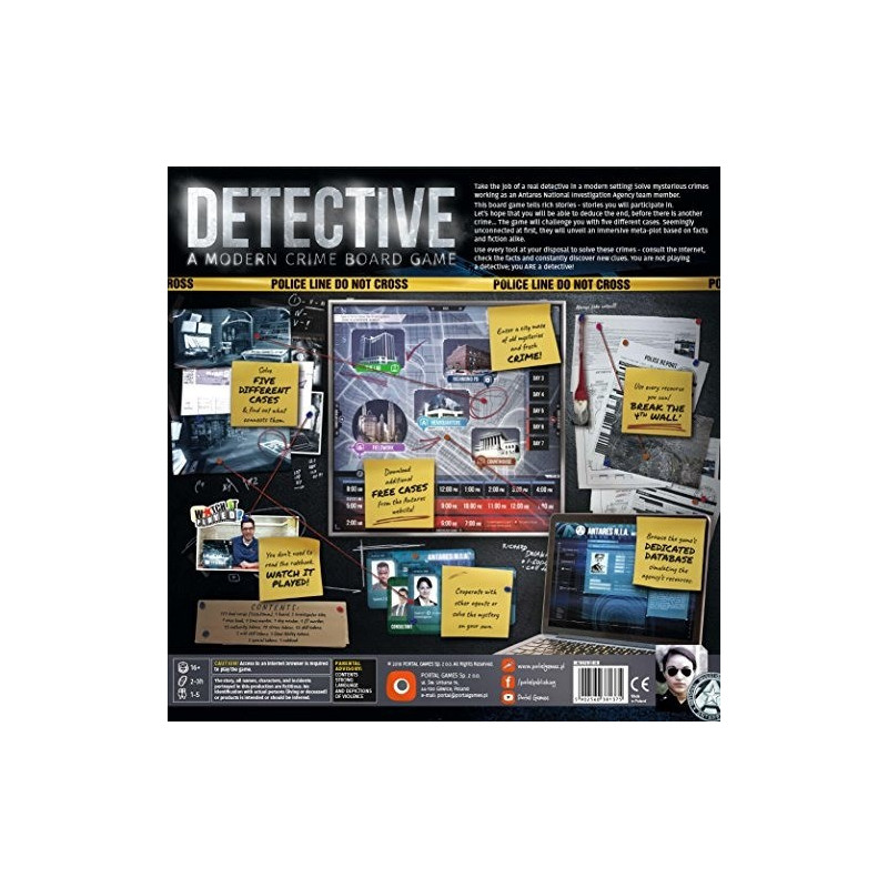 Detective | Juegos de Mesa | Gameria