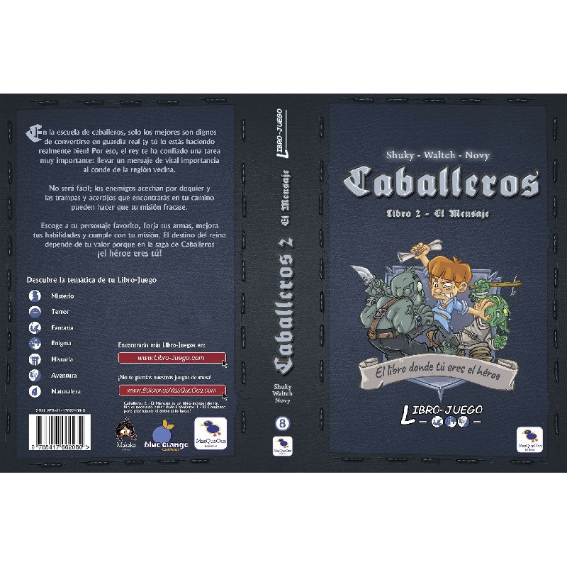 Libro Juego Caballeros 2 El Mensaje (08) | Juegos de Mesa | Gameria