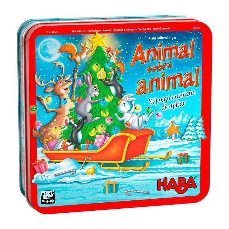 Animal Sobre Animal Edición Navidad | Juegos de Mesa | Gameria