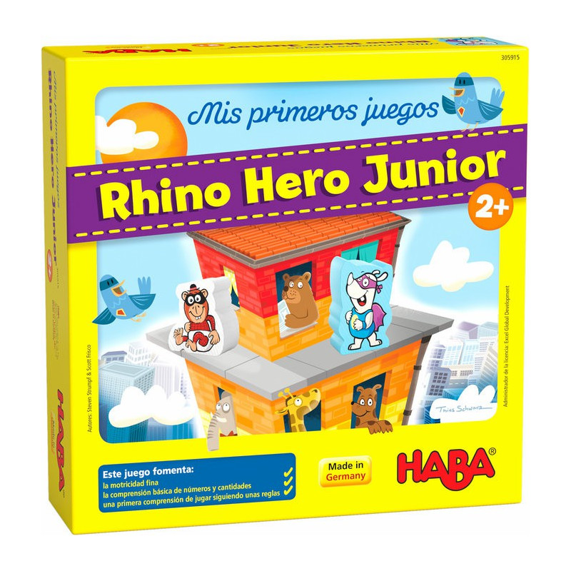 Mis Primeros Juegos Rhino Hero Junior | Juegos de Mesa | Gameria
