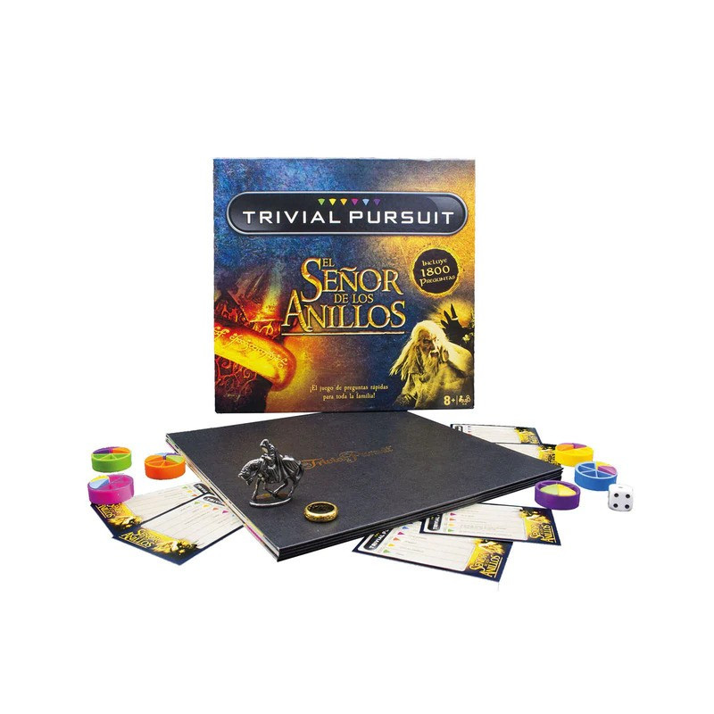 Trivial Pursuit Señor De Los Anillos | Juegos de Mesa | Gameria