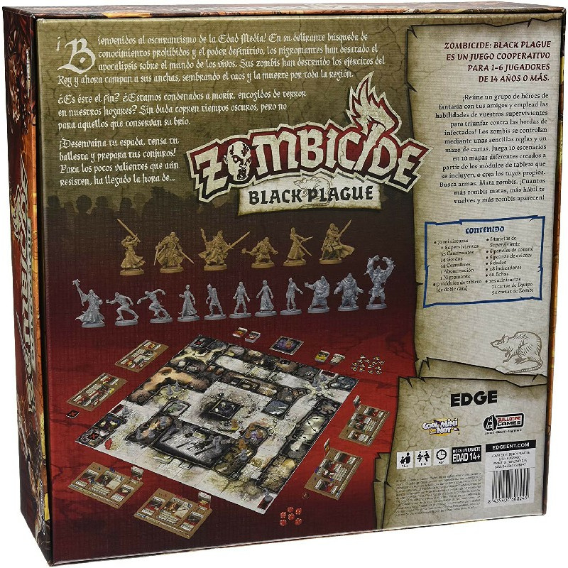 Zombicide Black Plague | Juegos de Mesa | Gameria