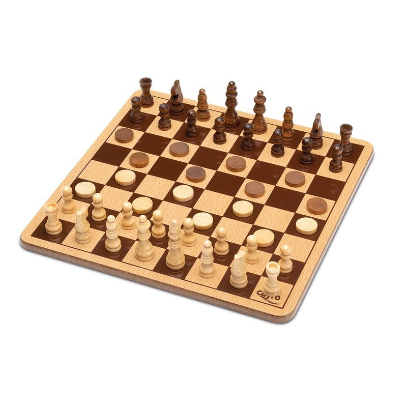 Ajedrez Y Damas Caja Metálica  | Juegos de Mesa | Gameria