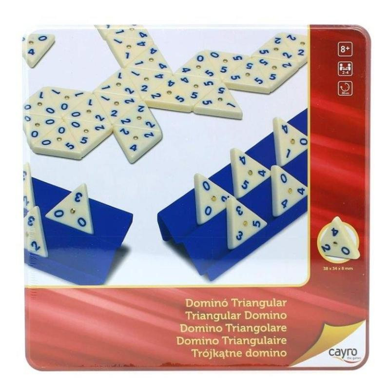 Dominó Triangular Lata | Juegos de Mesa | Gameria