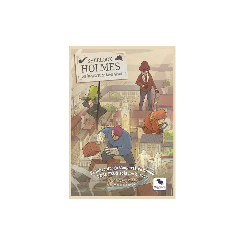 Libro Juego Cooperativo Sherlock | Juegos de Mesa | Gameria
