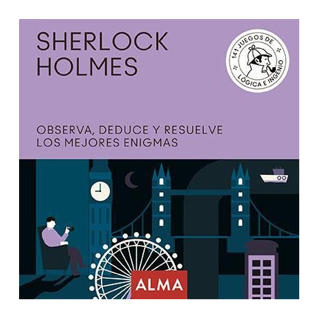 Cuadrados De Diversión Sherlock Holmes Observa Deduce