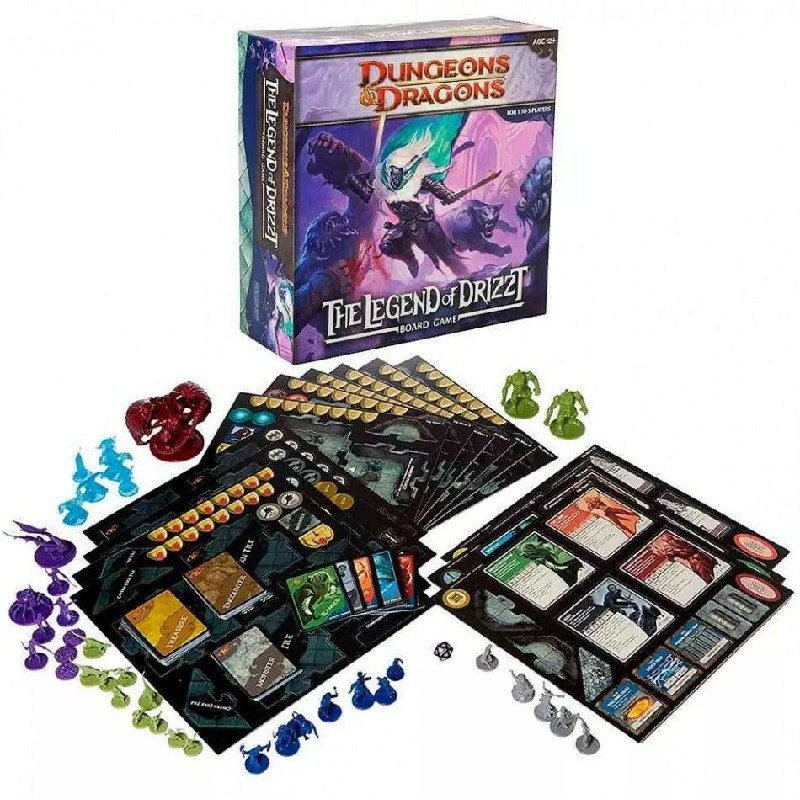 Dungeons & Dragons The Legend Of Drizzt Board Game | Juegos de Mesa | Gameria