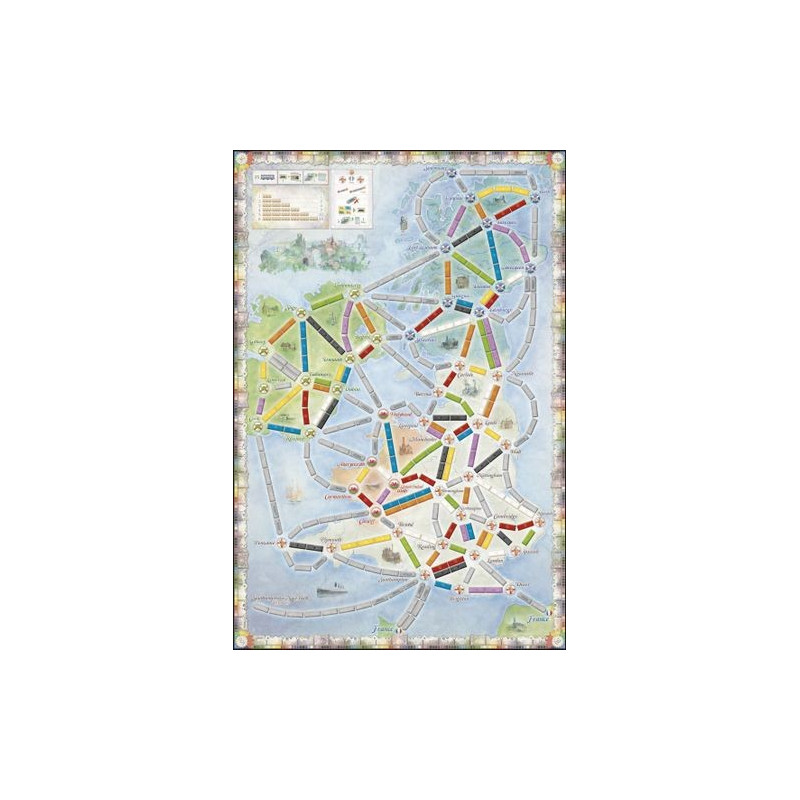 ¡Aventureros Al Tren! United Kingdom Y Pennsylvania | Juegos de Mesa | Gameria
