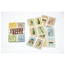 Cada jugador de Caravana al Oeste se está preparando para construir su propia ciudad en auge, ¡pero solo uno construirá lo mejor