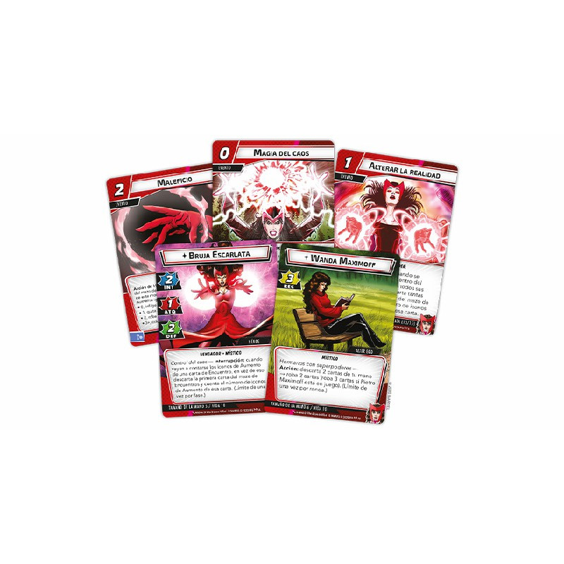 Marvel Champions Scarlet Witch Pack De Héroe | Juegos de Cartas | Gameria