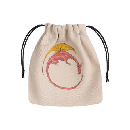 Bolsa Dados Dragon Beige Q Worshop