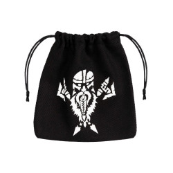 Bolsa Dados Dwarven Beige/Negro Q Workshop | Accesorios | Gameria