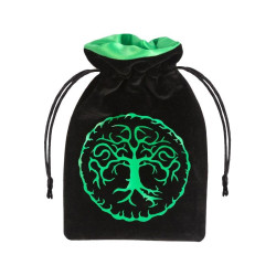 Bolsa Dados Q Workshop Forest Black & Green | Accesorios | Gameria
