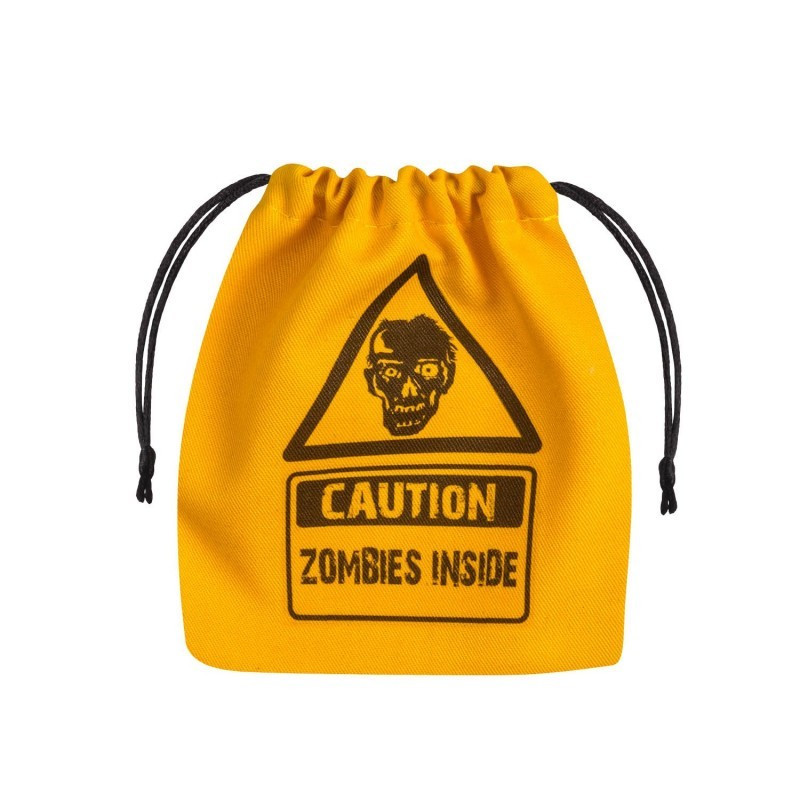 Bolsa Dados Zombie Yellow & Black Q Workshop | Accesorios | Gameria
