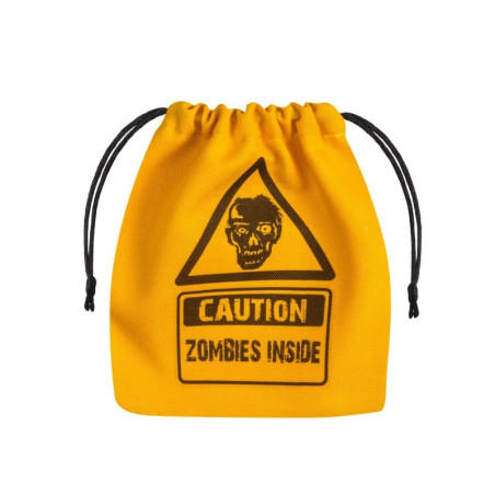 Bolsa Dados Zombie Yellow & Black