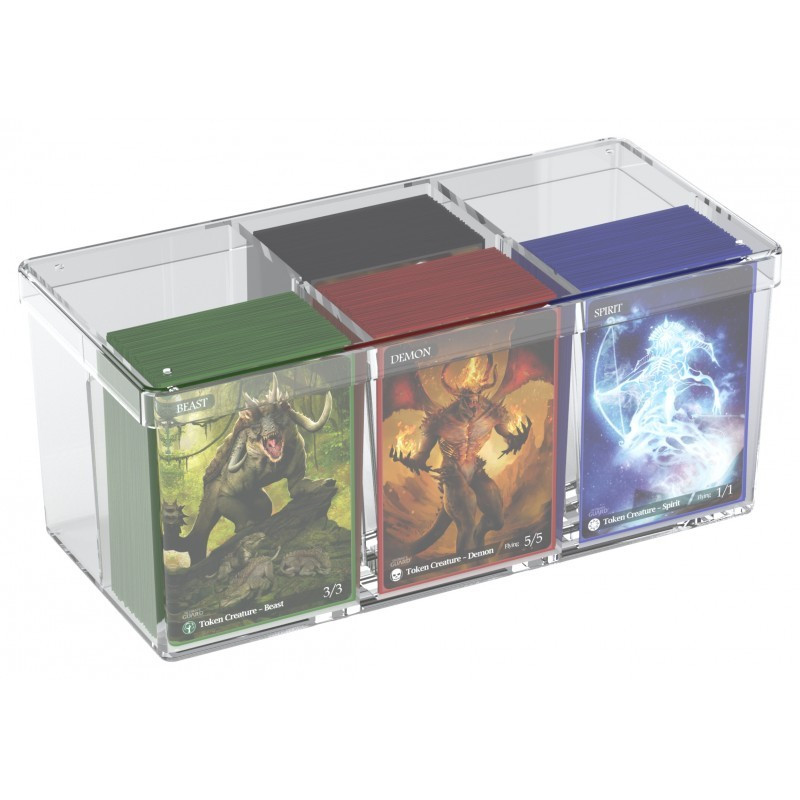 Caja Ultimate Guard Cardbox Stacknsafe 480 + Transparente | Accesorios | Gameria