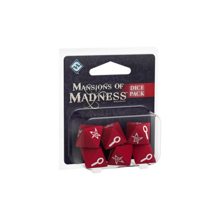 Set de Dados Las Mansiones De La Locura Set 6 Unidades