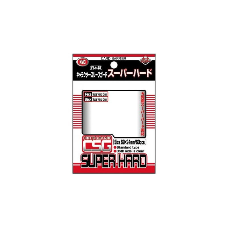 Fundas Kmc Character Sleeve Guard Super Hard 60 Unidades Transparente | Accesorios | Gameria