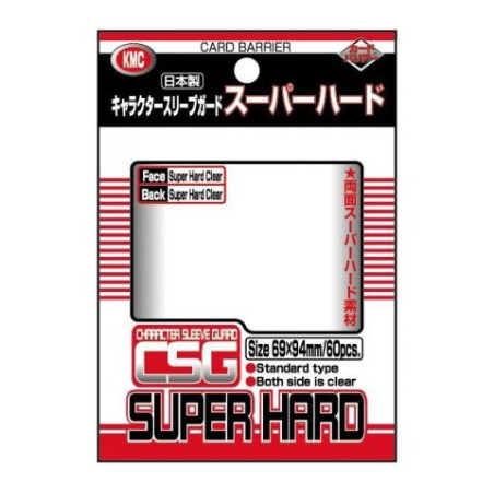 Fundas Kmc Character Sleeve Guard Super Hard 60 Unidades Transparente
