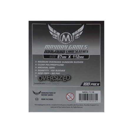 Fundas Mayday Magnum 87X112 Mm 100 Unidades