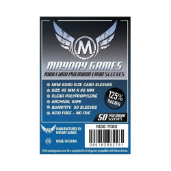 Fundas Mayday Mini Euro Premium 45X68 Mm 50 Unidades | Accesorios | Gameria