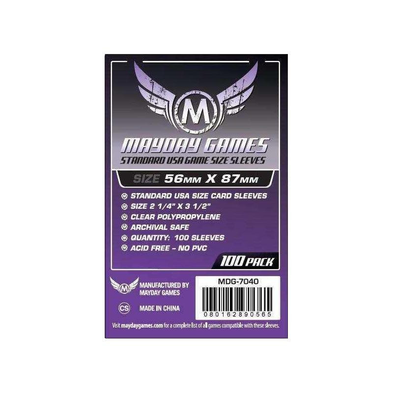 Fundas Mayday Usa 56X87 Mm 100 Unidades | Accesorios | Gameria