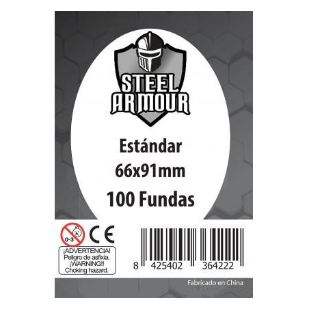 Fundas Steel Armour Estándar 66X91 Mm