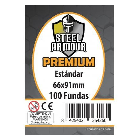 Fundas Steel Armour Estándar Premium 66X91 Mm