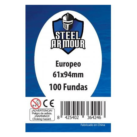 Fundas Steel Armour Europeo 61X94 Mm