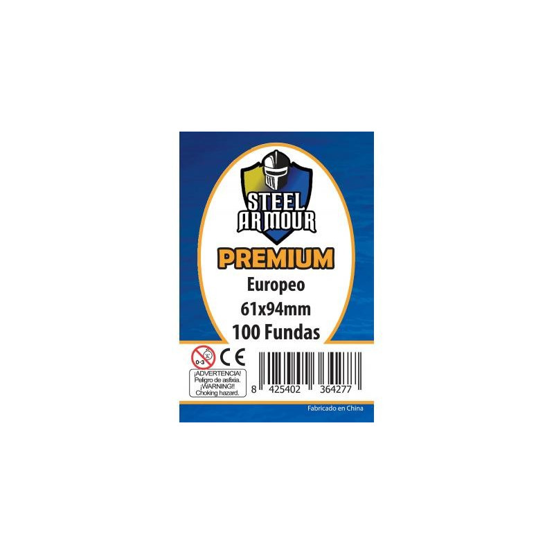 Fundas Steel Armour Europeo Premium 61X94 Mm