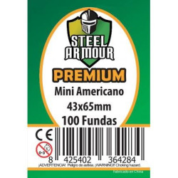 Fundas Steel Armour Mini Americano Premium 43X65 Mm | Accesorios | Gameria