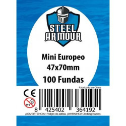 Fundas Steel Armour Mini Euro 47X70 Mm | Accesorios | Gameria