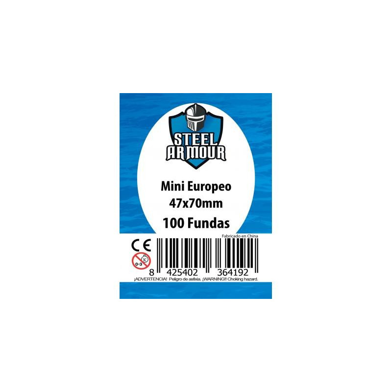 Fundas Steel Armour Mini Euro 47X70 Mm